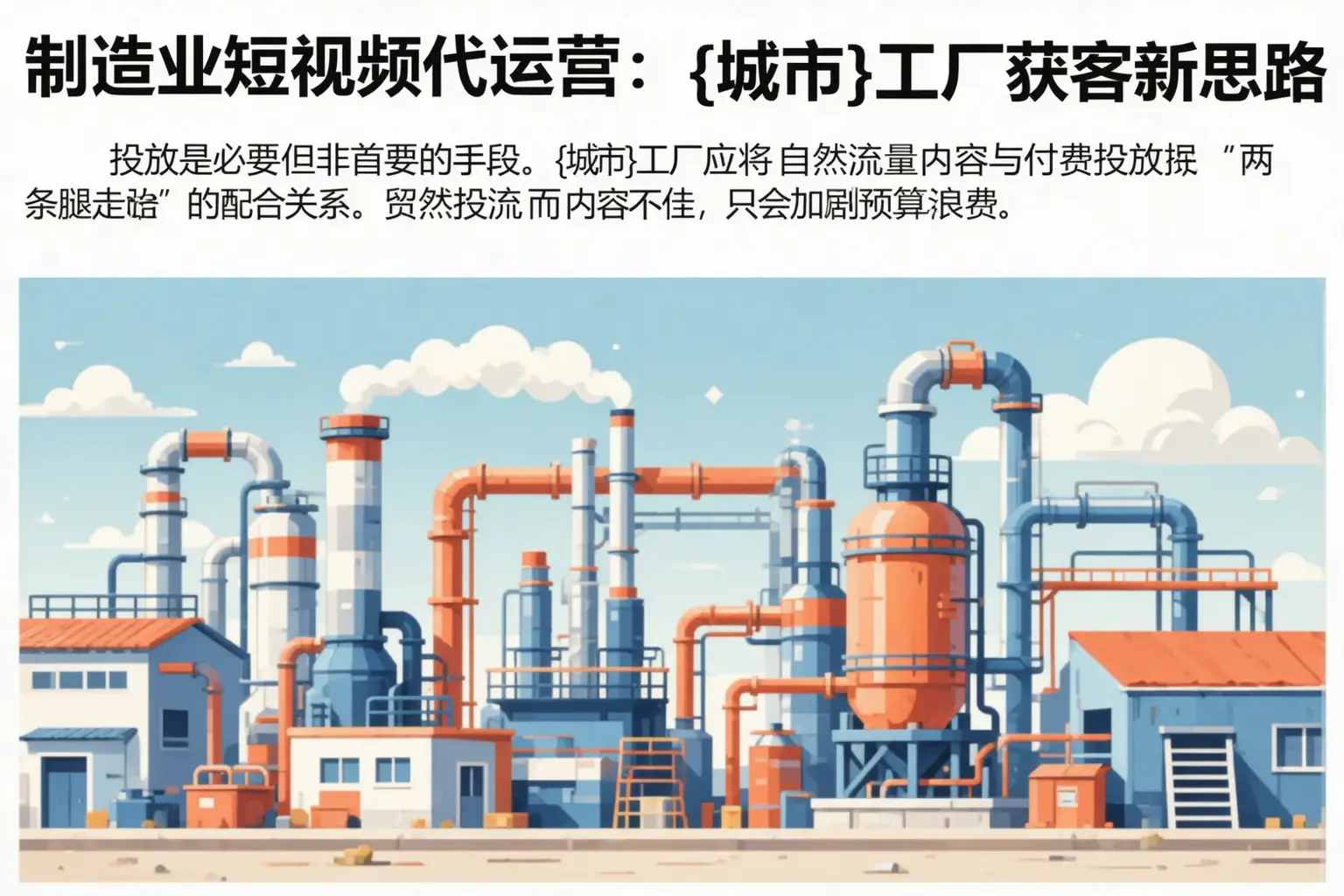 制造业短视频代运营：木兰工厂获客新思路